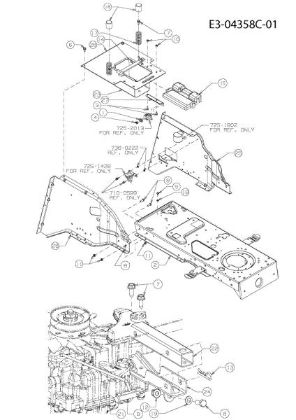 Frame KROSSER 105/22 H Cat. 2010 Garden tractor