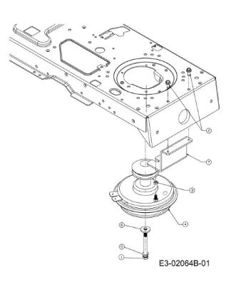 Clutch (Until SN AK239L2XXXX) KROSSER 105/22 H Cat. 2010 Garden tractor