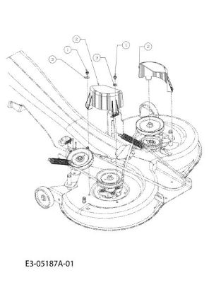 Belts guard KROSSER 105/22 H Cat. 2010 Garden tractor