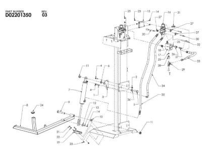 Accessories SPL 1700 H T+PTO Log splitter