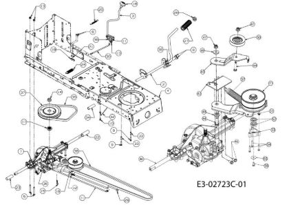 Transmission TORNADO 95/11,5 T Cat.2010 Garden tractor