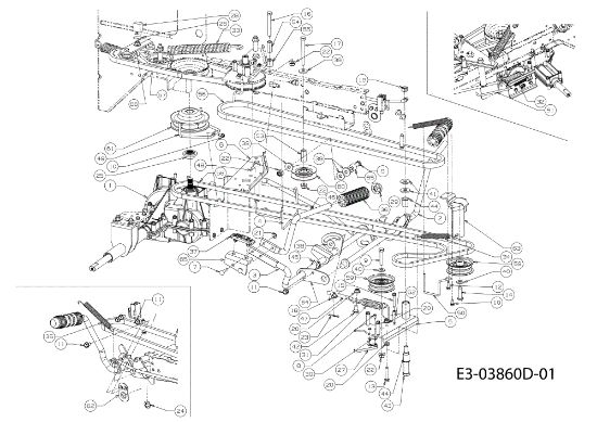 Transmission (2/2) KROSSER 92/15,5 AM Cat.2010 Garden tractor
