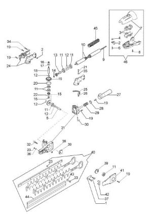  Hedgetrimmer extended tube