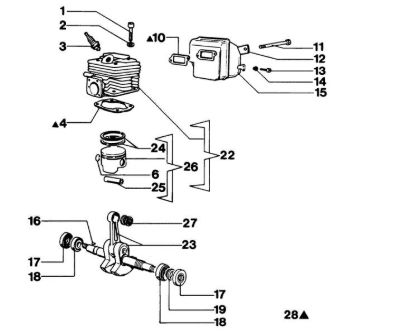Engine 264F Deluxe Chainsaw