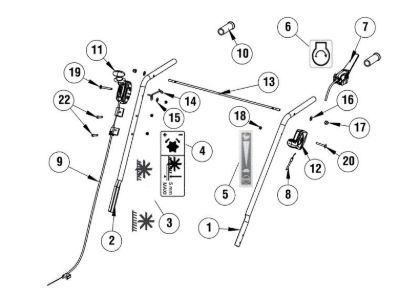 Illustrated parts list 3 SR 35 B45 Scarifier