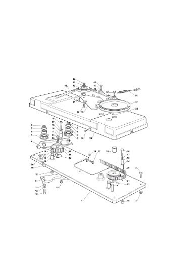 Cutting plate (1) OM 101C/16K H Cat.2011 Garden tractor