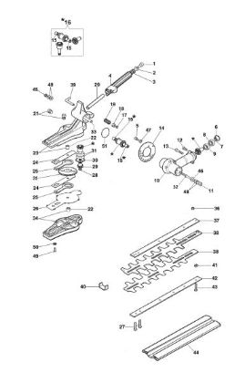Hedgetrimmer BC 280 H Hedgetrimmer