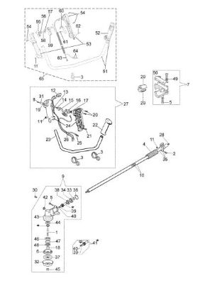 Transmission OM 43 Brushcutter