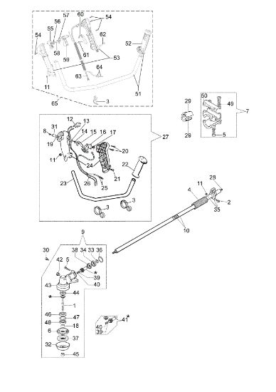 Transmission OM 43 Brushcutter