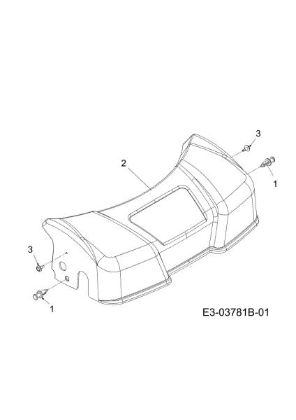 Protective guard G 55 VBX 4-IN-1 Cat. 2011 Lawnmower