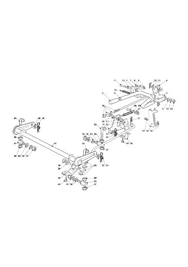 Cutting plate lifting OM 93C/13,5H Cat.2011 Garden tractor
