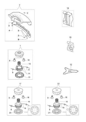 Accessories SPARTA 440 BP (Euro2) Brushcutter