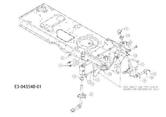 Front axle KROSSER 105/22 H Cat. 2011 (13XXXXXX636) Garden tractor
