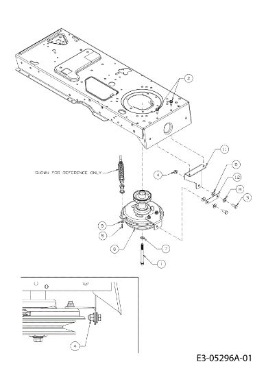 Clutch KROSSER 105/22 H Cat. 2011 (13XXXXXX636) Garden tractor