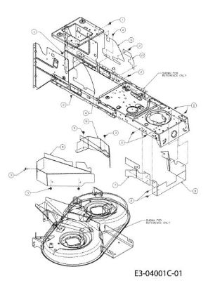 Belts guard KROSSER 92/15,5 T France Cat.2011 Garden tractor