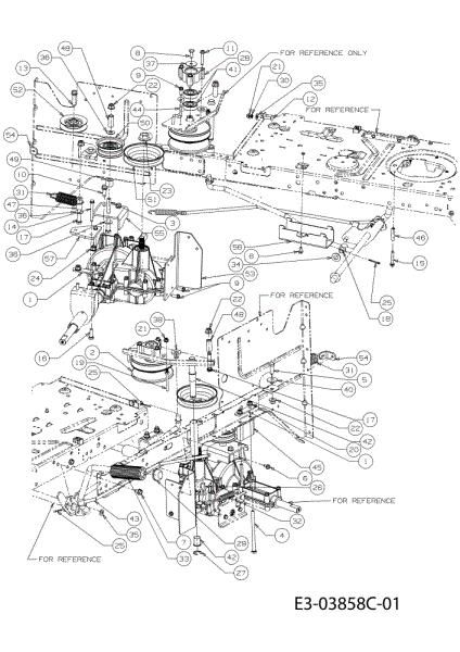 Transmission (1/2) KROSSER 92/15,5 T France Cat.2011 Garden tractor