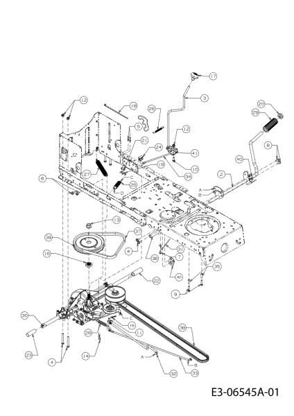 Transmission (1/2) TORNADO 108/15,5 T Cat.2011 Garden tractor
