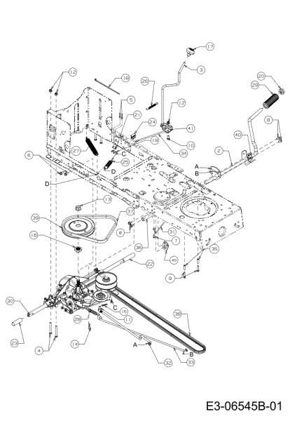 Transmission (1/3) TORNADO 95/11,5 T Cat.2012 Garden tractor