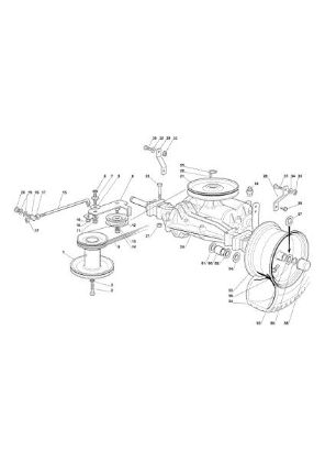 Transmission OM 72C/12,5KM Cat.2012 Garden tractor