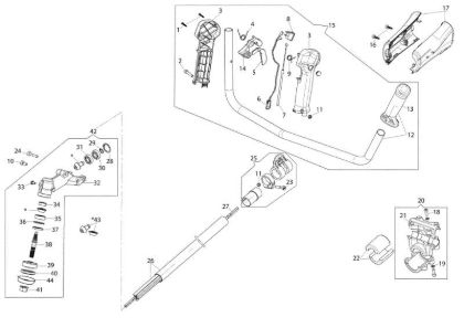 Transmission BC 22 T (EURO 1) Brushcutter