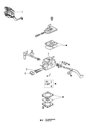Carburetor BC 22 T (EURO 1) Brushcutter
