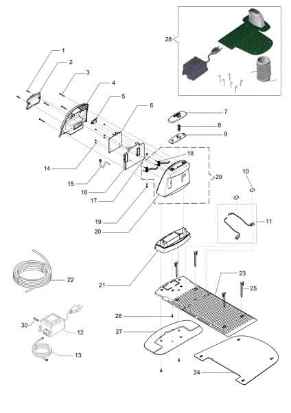 Charging station ORION 1200 Robot