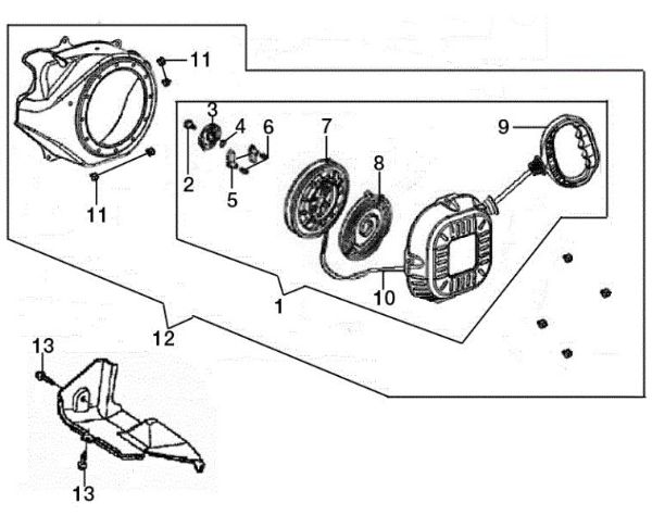 Ignition system ARTIK 56 Snow blower
