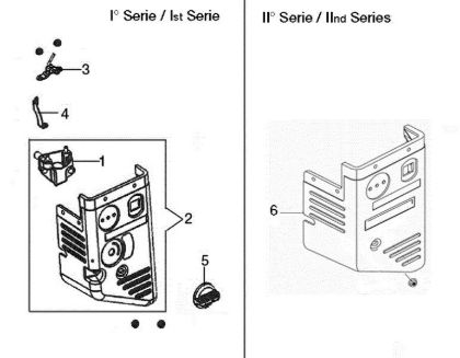 Air filter ARTIK 56 Snow blower