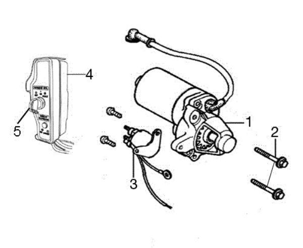 Starter lever ARTIK 56 EL Snow blower