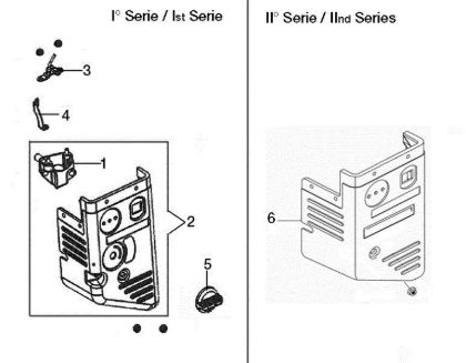 Air filter ARTIK 56 EL Snow blower