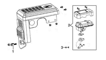 Muffler ARTIK 70 ELD Snow blower