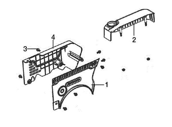 Cover ARTIK 70 ELD Snow blower