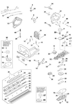 Blades assy HT 27 L Hedgetrimmer
