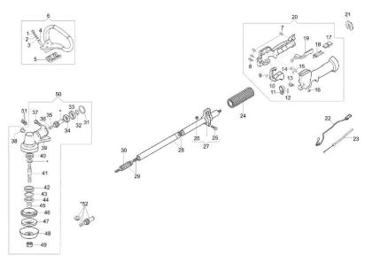 Transmission BC 430 S Brushcutter
