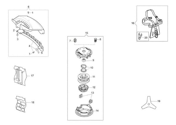 Accessories BC 430 T Brushcutter