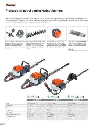  Accessories for hedgetrimmers