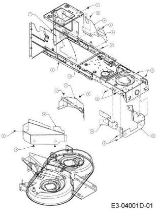 Belts guard KROSSER 92/13,5 T Cat.2013 Garden tractor