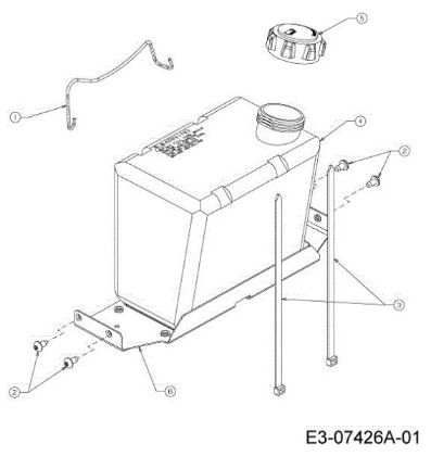 Tank TORNADO 97/13 T Cat.2013 Garden tractor