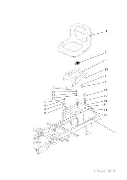 Hood (1/2) OM 92S/16H Cat.2013 Garden tractor
