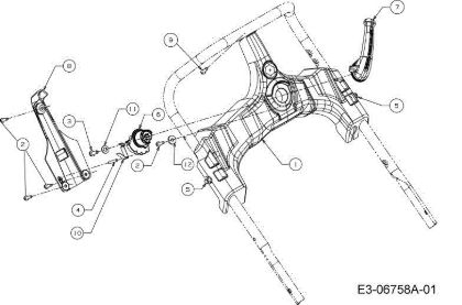 Dashboard G 55 VBX 4-IN-1 Cat. 2013 Lawnmower