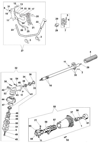 Transmission 726 T Brushcutter