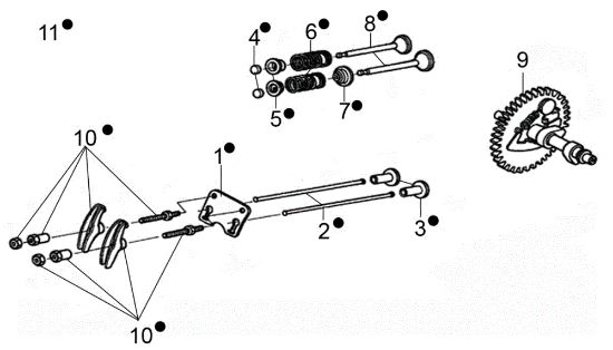 Valves ARTIK 52 Snow blower