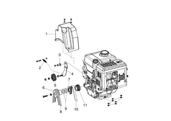 Complete engine ARTIK 72 ELDT Snow blower