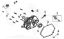 Crankcase cover ARTIK 72 ELDT Snow blower