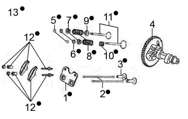 Valves ARTIK 72 ELDT Snow blower