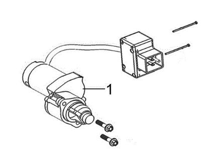 Starter lever ARTIK 72 ELDT Snow blower