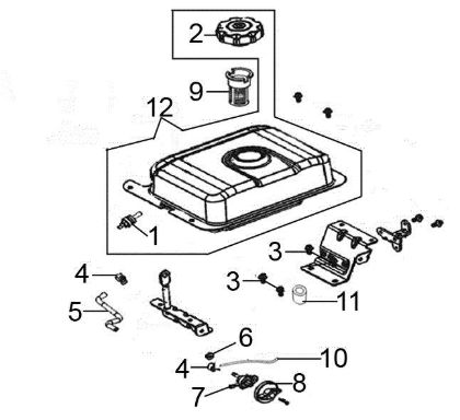 Tank ARTIK 72 ELDT Snow blower