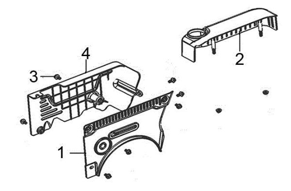 Cover ARTIK 72 ELDT Snow blower