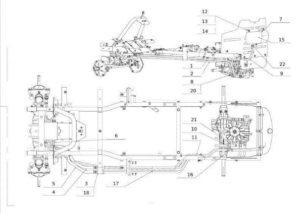 Hydraulic distribution APACHE 92 4x4 EVO Cat.2014 Garden tractor