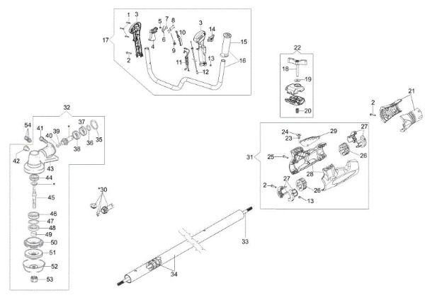 Transmission BC 430 TL Brushcutter